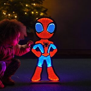 Disney Marvel Spiderman 3d Infinity Light 60cm Led Indoor Christmas Decoration Disney Marvel Spiderman 3d Infinity Light 60cm Led Indoor Christmas Decoration