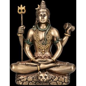 Shiva Miniature Figurine - God Des Wandels By Veronese Indian Spiritual H 8 Cm Shiva Miniature Figurine - God Des Wandels By Veronese Indian Spiritual H 8 Cm