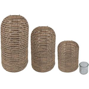 Candleholder Home Esprit Wicker Crystal 40 X 40 X 83 Cm Candleholder Home Esprit Wicker Crystal 40 X 40 X 83 Cm