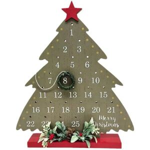 Sodial 3x(Merry Christmas Ornaments Calendar Countdown Christmas Shape Home6023 Sodial 3x(Merry Christmas Ornaments Calendar Countdown Christmas Shape Home6023