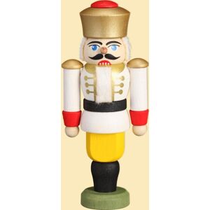 Seiffener Volkskunst Mini Nutcracker White Christmas Tree Ornament - Christmas Tree Ornament Seiffener Volkskunst Mini Nutcracker White Christmas Tree Ornament - Christmas Tree Ornament