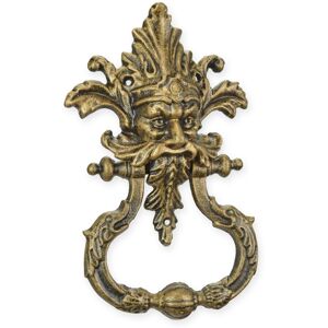 Aubaho A Cast Iron Door Knocker - Bronze Colour Replica Retro Design Decoration Aubaho A Cast Iron Door Knocker - Bronze Colour Replica Retro Design Decoration