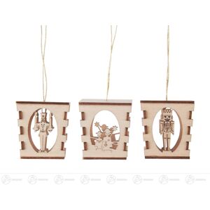 Dregeno Erzgebirge Tree Ornament - 3x3x3 cm Hanging Lanterns Dregeno Erzgebirge Tree Ornament - 3x3x3 cm Hanging Lanterns