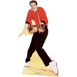 Elvis Presley The King Red Jacket & Guitar Cardboard Cutout/figure -186cm Tall Elvis Presley The King Red Jacket & Guitar Cardboard Cutout/figure -186cm Tall