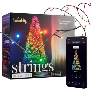 105 Ft (32m) Twinkly 400 App Controlled Multicolour Strings Led Lights 105 Ft (32m) Twinkly 400 App Controlled Multicolour Strings Led Lights