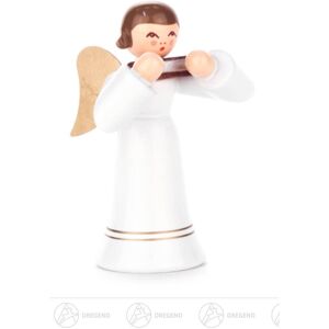 Großhandel Dregeno Angel With Harmonica, Long Rock, Coloured H=6cm New Christmas Figures Wood Großhandel Dregeno Angel With Harmonica, Long Rock, Coloured H=6cm New Christmas Figures Wood