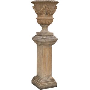Biscottini Vase With Stone Base L65xpr65xh198 Cm Complete Base, Dimensions Offer Biscottini Vase With Stone Base L65xpr65xh198 Cm Complete Base, Dimensions Offer