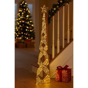Marco Paul Christmas Cone Tree Decoration Led Light Up Ornament Warm White Home Decor 80cm Marco Paul Christmas Cone Tree Decoration Led Light Up Ornament Warm White Home Decor 80cm