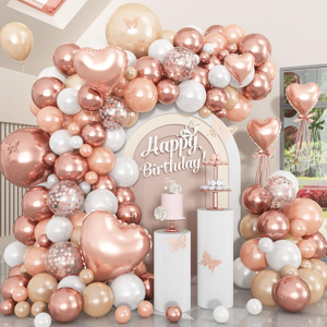 Does Not Apply Rose Gold Balloons Garland Arch Kit 18 10 5 In Rose Gold Heart Foil Balloon Pear Does Not Apply Rose Gold Balloons Garland Arch Kit 18 10 5 In Rose Gold Heart Foil Balloon Pear