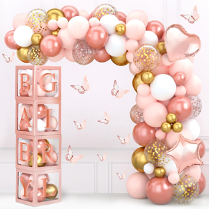 Does Not Apply Rose Gold Birthday Decorations, Rose Gold Balloons And Baby Balloon Box, Balloon Does Not Apply Rose Gold Birthday Decorations, Rose Gold Balloons And Baby Balloon Box, Balloon