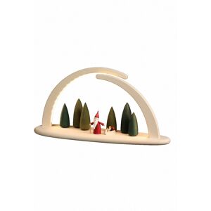 Seiffener Volkskunst Large Candle Arch - Erzgebirge Christmas Elf Decoration Seiffener Volkskunst Large Candle Arch - Erzgebirge Christmas Elf Decoration
