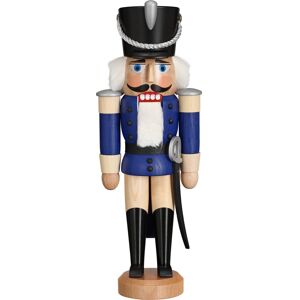 Seiffener Volkskunst German Nutcracker Hussar Ash-Tree Blue, Height 28 Cm / 11 Inch,.. Sv 11312/2 New Seiffener Volkskunst German Nutcracker Hussar Ash-Tree Blue, Height 28 Cm / 11 Inch,.. Sv 11312/2 New
