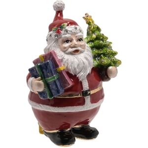 Treasured Trinkets Christmas Santa Claus With Christmas Tree Trinket Box Wbxm109 Treasured Trinkets Christmas Santa Claus With Christmas Tree Trinket Box Wbxm109