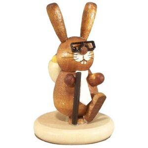 Holz- Und Drechslerwaren Dieter Legler Osterhäsin With Heart On Plinth Height Ca 5cm New Erzgebirge Easter Decoration Holz- Und Drechslerwaren Dieter Legler Osterhäsin With Heart On Plinth Height Ca 5cm New Erzgebirge Easter Decoration