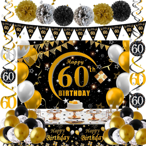 Does Not Apply 60th Birthday Decorations For Men Women, 60th Birthday Banner Backdrop Balloons Does Not Apply 60th Birthday Decorations For Men Women, 60th Birthday Banner Backdrop Balloons