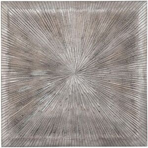 Wall Decoration Dkd Home Decor 3d 121,5 X 2,5 X 122 Cm Silver Modern Wall Decoration Dkd Home Decor 3d 121,5 X 2,5 X 122 Cm Silver Modern