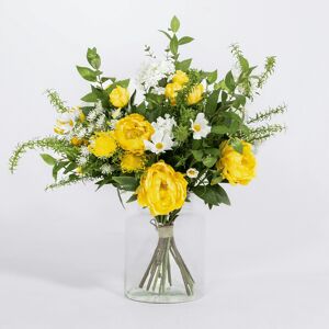 Blooming Artificial - 65cm Faux Yellow Sensational Bouquet Indoor Arrangement Blooming Artificial - 65cm Faux Yellow Sensational Bouquet Indoor Arrangement