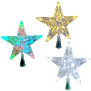 Sodial 2x(Led Transparent Five-Pointed Star Christmas Tree , Home Christmas5515 Sodial 2x(Led Transparent Five-Pointed Star Christmas Tree , Home Christmas5515