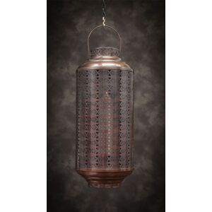 Black Country Metal Works 19" Antique Nickel Finish Moroccan Style Garden Candele Lantern Tea Light Holder Black Country Metal Works 19" Antique Nickel Finish Moroccan Style Garden Candele Lantern Tea Light Holder