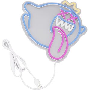 Ghost Neon Sign Usb Wall Mounted Dimmable Easy To Install Halloween Led Ghost Ne Ghost Neon Sign Usb Wall Mounted Dimmable Easy To Install Halloween Led Ghost Ne