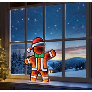 Gingerbread Christmas Infinity Mirror Light Decoration Premier Led Light 60cm Gingerbread Christmas Infinity Mirror Light Decoration Premier Led Light 60cm