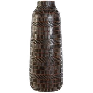 Vase Home Esprit Brown Black Resin Colonial 20 X 20 X 48 Cm Vase Home Esprit Brown Black Resin Colonial 20 X 20 X 48 Cm