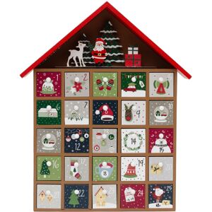 Carousel Home Red House Christmas Advent Calendar Wooden Fill Your Own Advent Calendar Carousel Home Red House Christmas Advent Calendar Wooden Fill Your Own Advent Calendar