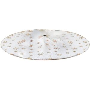 Sodial 5x(90cm Christmas Trees Skirt Faux Fur Carpet Snowflake White Plush Mat For8618 Sodial 5x(90cm Christmas Trees Skirt Faux Fur Carpet Snowflake White Plush Mat For8618