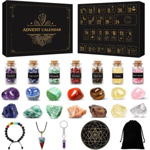Gaeep Crystal Advent Calendar 2025, 24 Days Christmas Calendar Countdown With Natural Gaeep Crystal Advent Calendar 2025, 24 Days Christmas Calendar Countdown With Natural
