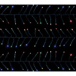 Christmas Crackers Xmas Lights 3000 Led Multicolour Cluster 37.5m Timer In & Outdoor Christmas Christmas Crackers Xmas Lights 3000 Led Multicolour Cluster 37.5m Timer In & Outdoor Christmas