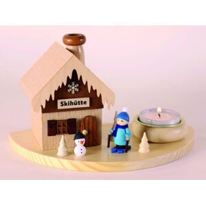 Kunsthandwerk Ullrich Smokehouse Ski Hut Hxwxd 10.5x10.5x18cm New Smoker Figurine Kunsthandwerk Ullrich Smokehouse Ski Hut Hxwxd 10.5x10.5x18cm New Smoker Figurine