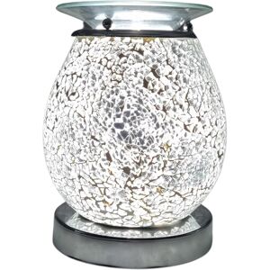 Cello Silver Mosaic Touch Electric Wax Melt & Oil Burner – Scented Fragrance Cello Silver Mosaic Touch Electric Wax Melt & Oil Burner – Scented Fragrance