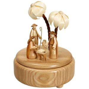 Erzgebirgische Volkskunst Drechslerei Schalling Music Box With The Birth Of Christ Natural Wxhxd 13x16x13 Cm New Music Box Music Erzgebirgische Volkskunst Drechslerei Schalling Music Box With The Birth Of Christ Natural Wxhxd 13x16x13 Cm New Music Box Music