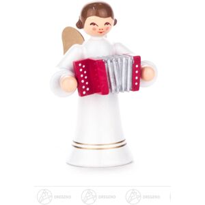Großhandel Dregeno Angel With Harmonica, Long Rock, Coloured H = Ca 6cm New Christmas Figures Wood Großhandel Dregeno Angel With Harmonica, Long Rock, Coloured H = Ca 6cm New Christmas Figures Wood