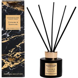 Stoneglow Candles Luna Reed Diffuser 120ml - Copaiba & Samphire Stoneglow Candles Luna Reed Diffuser 120ml - Copaiba & Samphire
