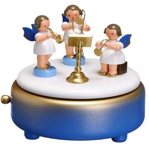 Erzgebirgische Volkskunst Drechslerei Schalling Music Box Angel With Wind Instruments Natural Wxhxd 13x12x13 Cm New Music Box Erzgebirgische Volkskunst Drechslerei Schalling Music Box Angel With Wind Instruments Natural Wxhxd 13x12x13 Cm New Music Box