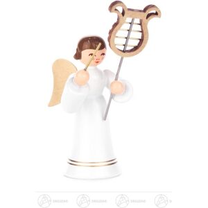 Großhandel Dregeno Angel With Lyra, Long Rock, Coloured H = Ca 7 Cm New Christmas Figures Wood Großhandel Dregeno Angel With Lyra, Long Rock, Coloured H = Ca 7 Cm New Christmas Figures Wood