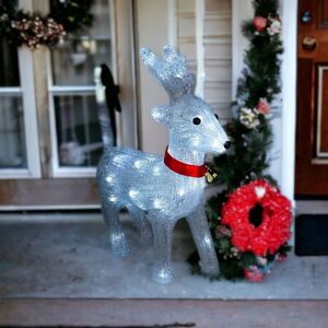 Mysmartbuy.Com Indoor Outdoor Light Up Acrylic Reindeer Led Christmas Home Garden Decoration Mysmartbuy.Com Indoor Outdoor Light Up Acrylic Reindeer Led Christmas Home Garden Decoration