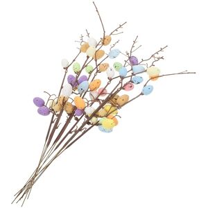 Sodial 5x(10-Piece Easter Egg Branches, Easter Party Centerpieces, Artificial8240 Sodial 5x(10-Piece Easter Egg Branches, Easter Party Centerpieces, Artificial8240