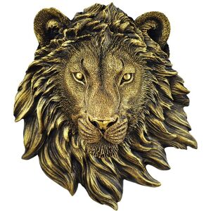 Sodial 2x(1pcs Animal Head Wall Decor Lion Wall Decor Wall Statue Home Decor 8159 Sodial 2x(1pcs Animal Head Wall Decor Lion Wall Decor Wall Statue Home Decor 8159