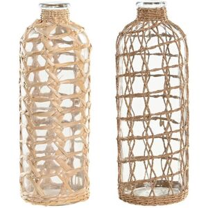 Vase Home Esprit Transparent Light Brown Crystal Natural Mediterranean 12 X 1 Vase Home Esprit Transparent Light Brown Crystal Natural Mediterranean 12 X 1