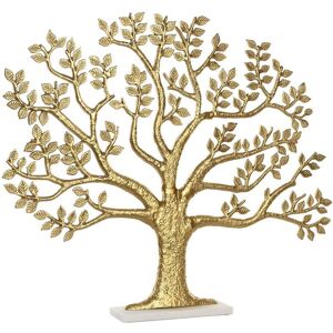 Decorative Figure Home Esprit White Golden Tree 76 X 10 X 68 Cm Decorative Figure Home Esprit White Golden Tree 76 X 10 X 68 Cm