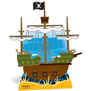 Pirate Ship Cardboard Cutout Stand In Standee Great Fun For Themed Parties Pirate Ship Cardboard Cutout Stand In Standee Great Fun For Themed Parties