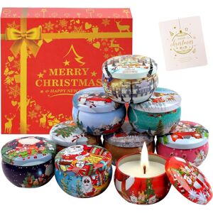Tepenar Scented Candles Gifts Set For Christmas 9 Pack 2.5oz Natural Soy Wax Aromathe Tepenar Scented Candles Gifts Set For Christmas 9 Pack 2.5oz Natural Soy Wax Aromathe