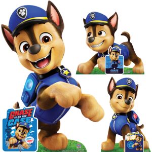 Chase From Paw Patrol Cardboard Cutout Triple Multi-Pack With Free Cards & Minis Chase From Paw Patrol Cardboard Cutout Triple Multi-Pack With Free Cards & Minis