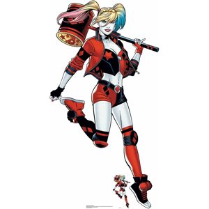 Harley Quinn Mallet Comic Style Official Dc Cardboard Cutout With Free Mini Harley Quinn Mallet Comic Style Official Dc Cardboard Cutout With Free Mini