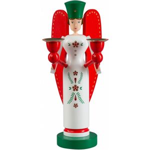 Richard Glässer Seiffen German Candlestick Angel, Height 26 Cm / 10 Inch, Original Erzgeb.. Rg 12562 New Richard Glässer Seiffen German Candlestick Angel, Height 26 Cm / 10 Inch, Original Erzgeb.. Rg 12562 New