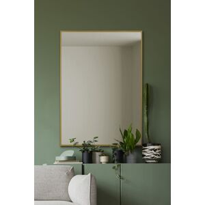 The Artus New Extra Large Gold Aluminium Mirror 28" X 20" 70cm X 50cm The Artus New Extra Large Gold Aluminium Mirror 28" X 20" 70cm X 50cm