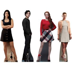 Riverdale Party Pack Official Lifesize Cardboard Cutouts Set Of 4 With Jughead Riverdale Party Pack Official Lifesize Cardboard Cutouts Set Of 4 With Jughead