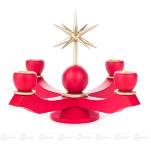 Großhandel Dregeno Advent Candlestick With Star, Red For Candles D=20mm Bxhxt 19,5 Cmx17 Cmx19, 5 " Großhandel Dregeno Advent Candlestick With Star, Red For Candles D=20mm Bxhxt 19,5 Cmx17 Cmx19, 5 "